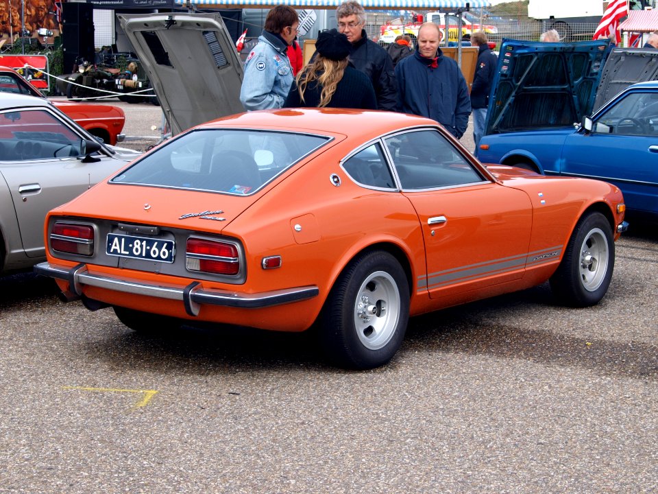 Nationale oldtimerdag Zandvoort 2010, 1971 DATSUN 240 Z, AL-81-66