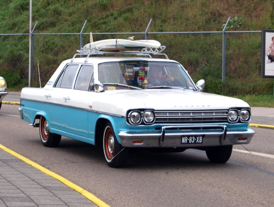 Nationale oldtimerdag Zandvoort 2010, 1966 RENAULT RAMBLER, NR-83-XB pic1