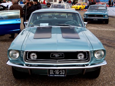 Nationale oldtimerdag Zandvoort 2010, 1968 FORD MUSTANG, DL-16-53 pic1