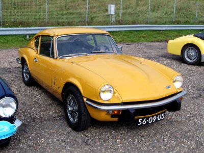 Nationale oldtimerdag Zandvoort 2010, 1972 TRIUMPH GT 6 MK III, 56-09-US pic2