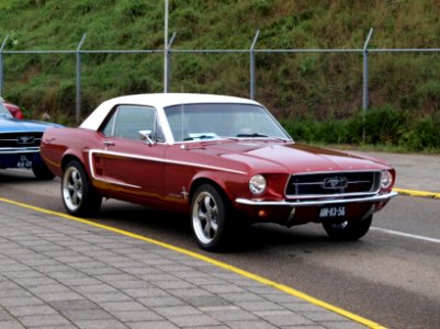 Nationale oldtimerdag Zandvoort 2010, 1967 FORD MUSTANG, AM-83-56 pic2