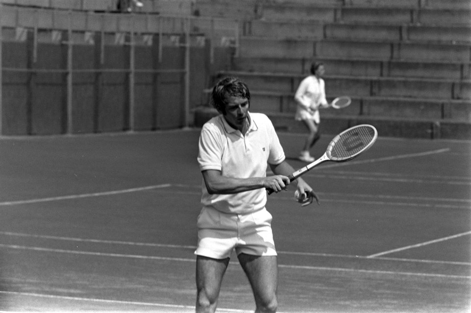 Nationale tenniskampioenschappen, Scheveningen N. Fleury in aktie, Bestanddeelnr 923-7446
