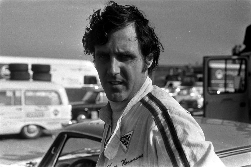 Nationale autoraces, Zandvoort Tonie Hezemans , kop, Bestanddeelnr 923-7380