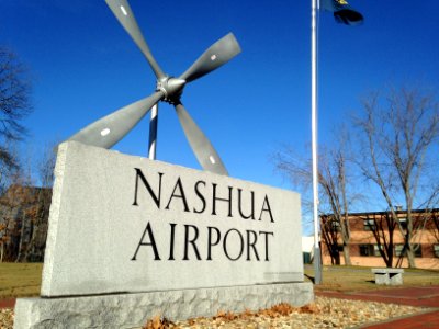 Nashua Airport Sign
