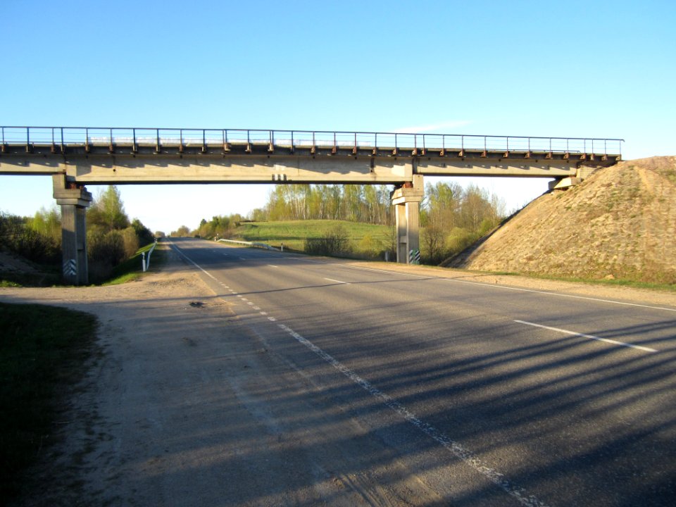 Narkūnai railway bridge, 2017 03