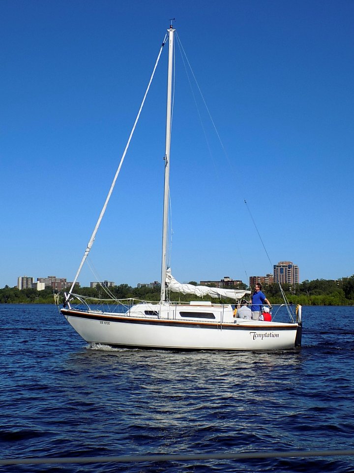 Nash 26 sailboat Temptation 2712