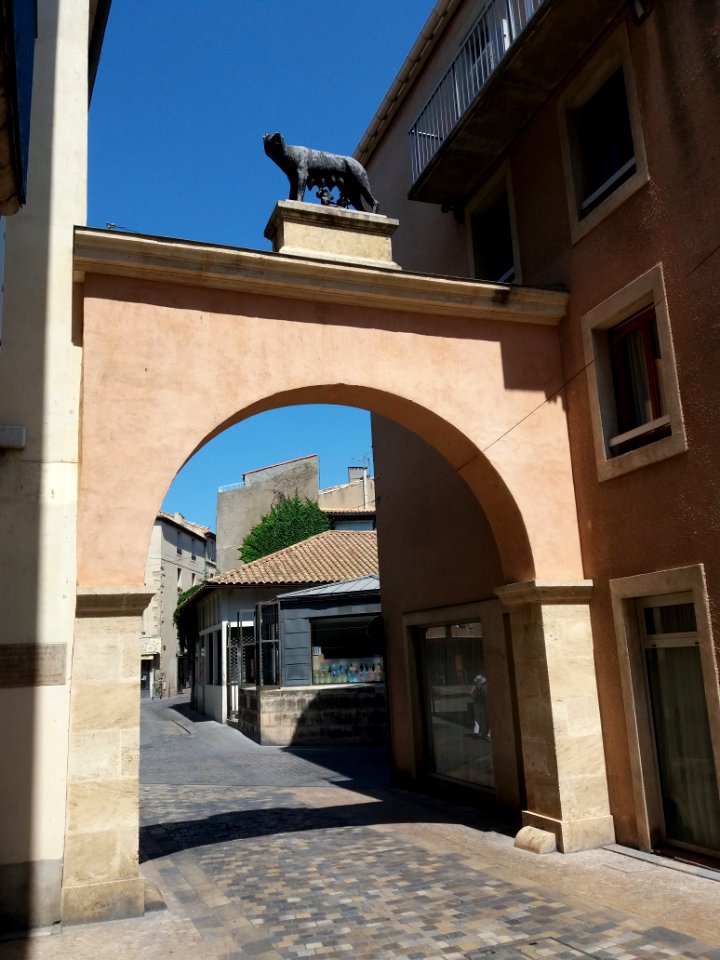 Narbonne - Rue Droite - Louve du Capitole