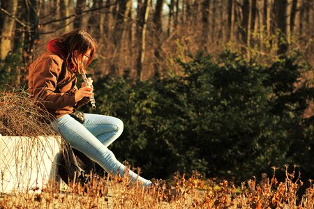 Flute park outdoors