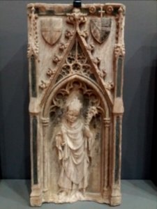 Narbonne - Musée des Beaux-Arts - Bas-relief du tombeau de Pierre de la Jugie 3