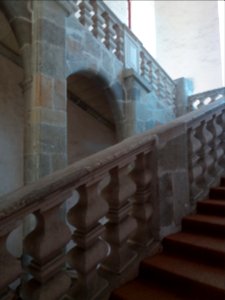 Narbonne - Grand escalier du Palais des Archevêques - Rampes