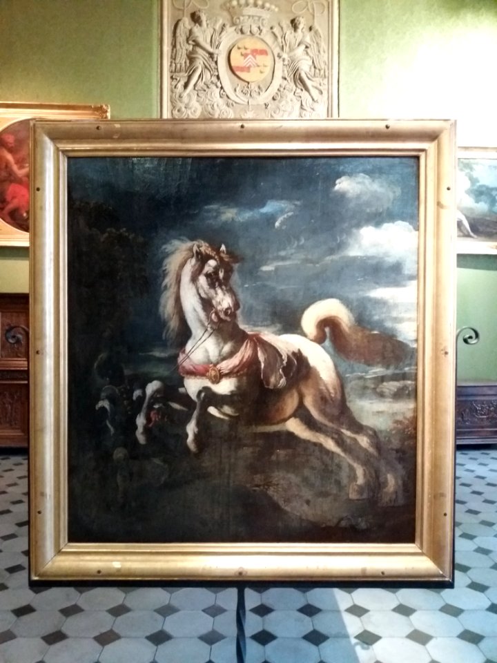 Narbonne - Musée des Beaux-Arts - Panneau d'enseigne anonyme