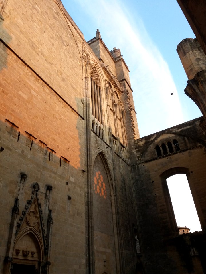 Narbonne - Cathédrale Saint-Just - Mur nord-ouest
