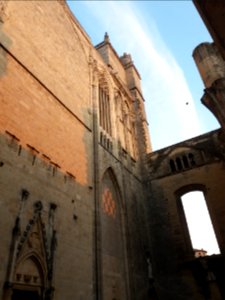 Narbonne - Cathédrale Saint-Just - Mur nord-ouest
