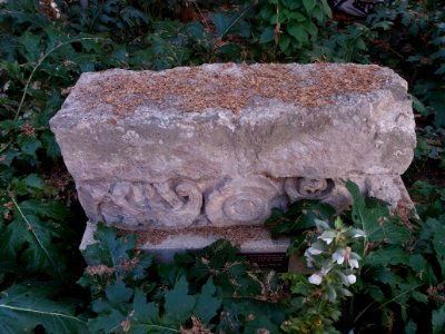 Narbonne - Horreum - Jardin - Élement de frise d'armes