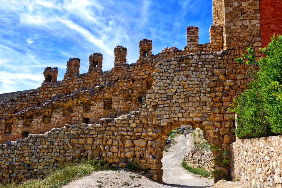 Albarracin rock village