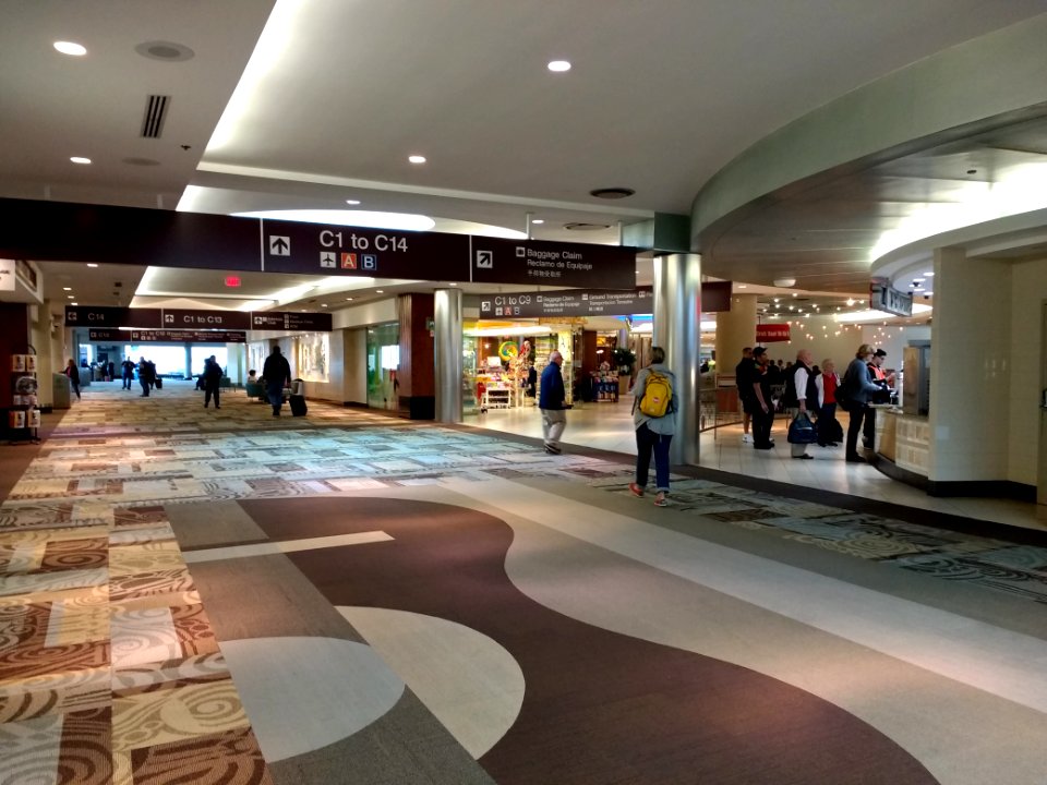 Nashville International Airport Concourse C interior