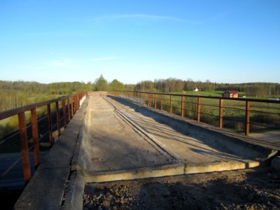 Narkūnai railway bridge, 2017 01
