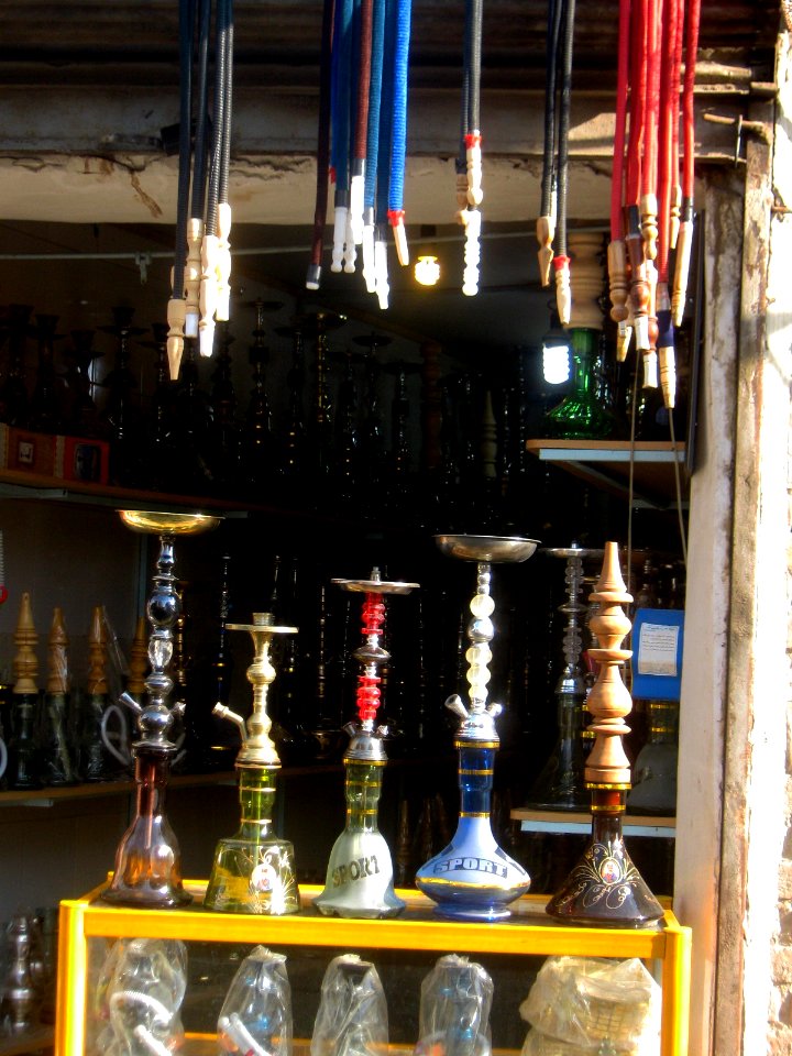 Nargileh (Hookah-Ghelyan-наргиле-narghilè) Store in Cotton-beating Bazaar of Nishapur 2