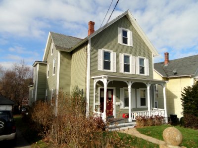 Napoleon LaRochelle Two-Family House, Southbridge, MA - DSC02666 photo