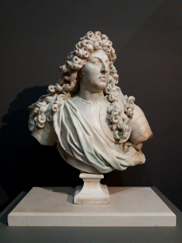 Narbonne - Musée des Beaux-Arts - Antoine Coysevox - Buste de Louis XIV