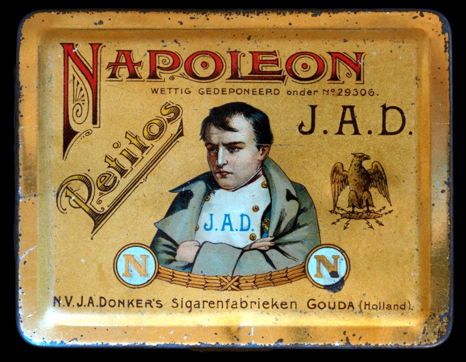 Napoleon Petitos JAD sigarenblikje