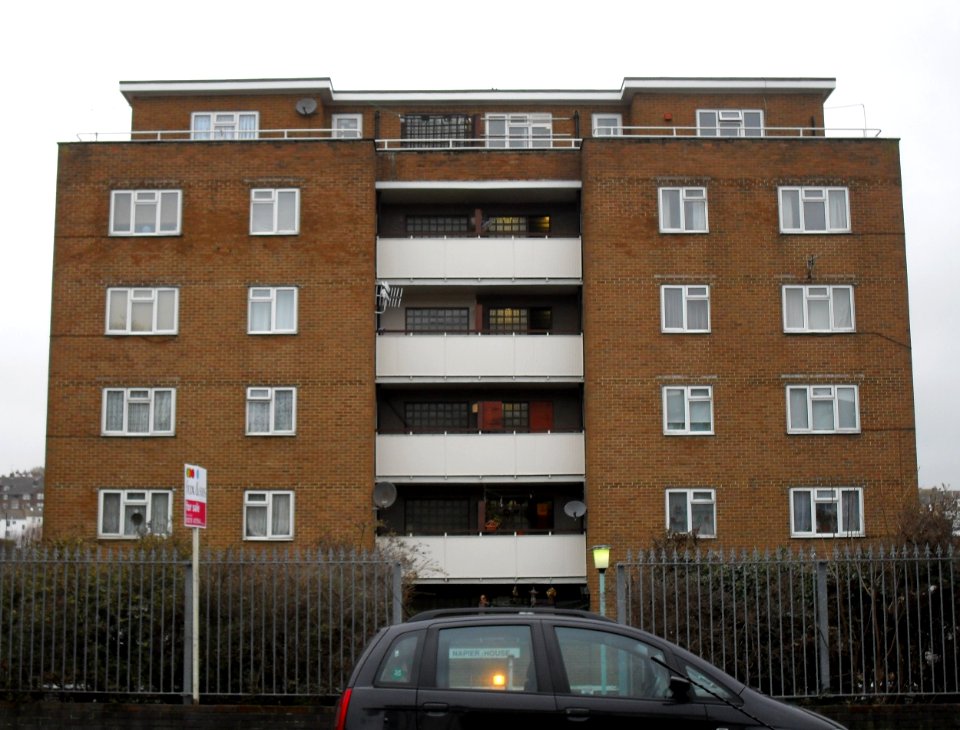Napier House, Wellington Road, Brighton (January 2011)