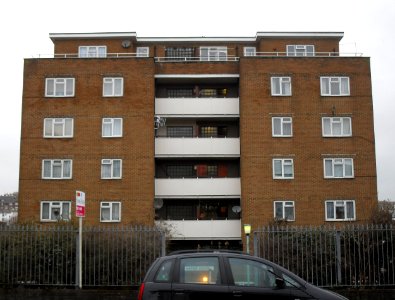 Napier House, Wellington Road, Brighton (January 2011)
