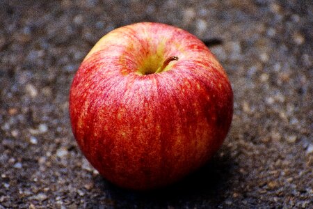 Fruit ripe red apple