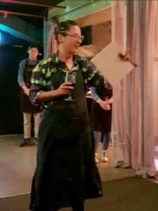 Nancy Silverton presenting at Shepherd, Wellington