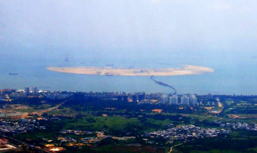 Nanhai Pearl Artificial Island in May 2016
