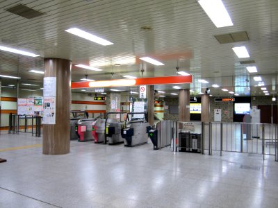 Nango13 Ticket gate