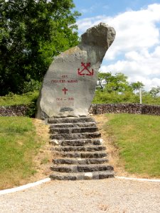 Nanteuil-la-Fosse (Aisne) monument des fusiliers marins