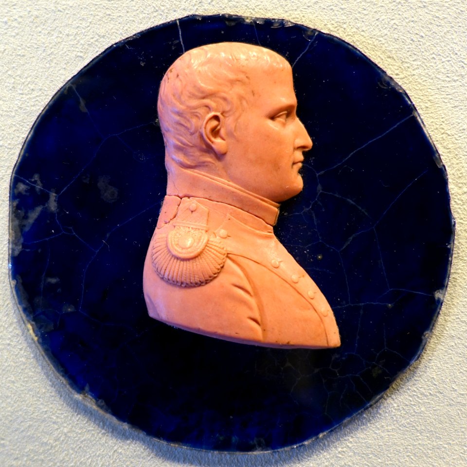 Napoleon I by Leonhard Posch, wax on glass, 1806 - Bode-Museum - DSC02825