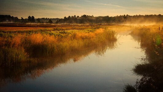 Nature river colorful photo