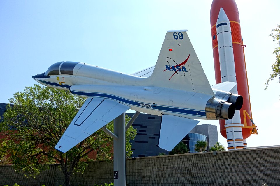 NASA T-38 - Northrup T-38 Talon, 1965 - Kennedy Space Center - Cape Canaveral, Florida - DDSC02473