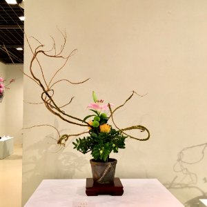 Nagoya Ikebana Art Exhibition Sakae Nov 2018 37