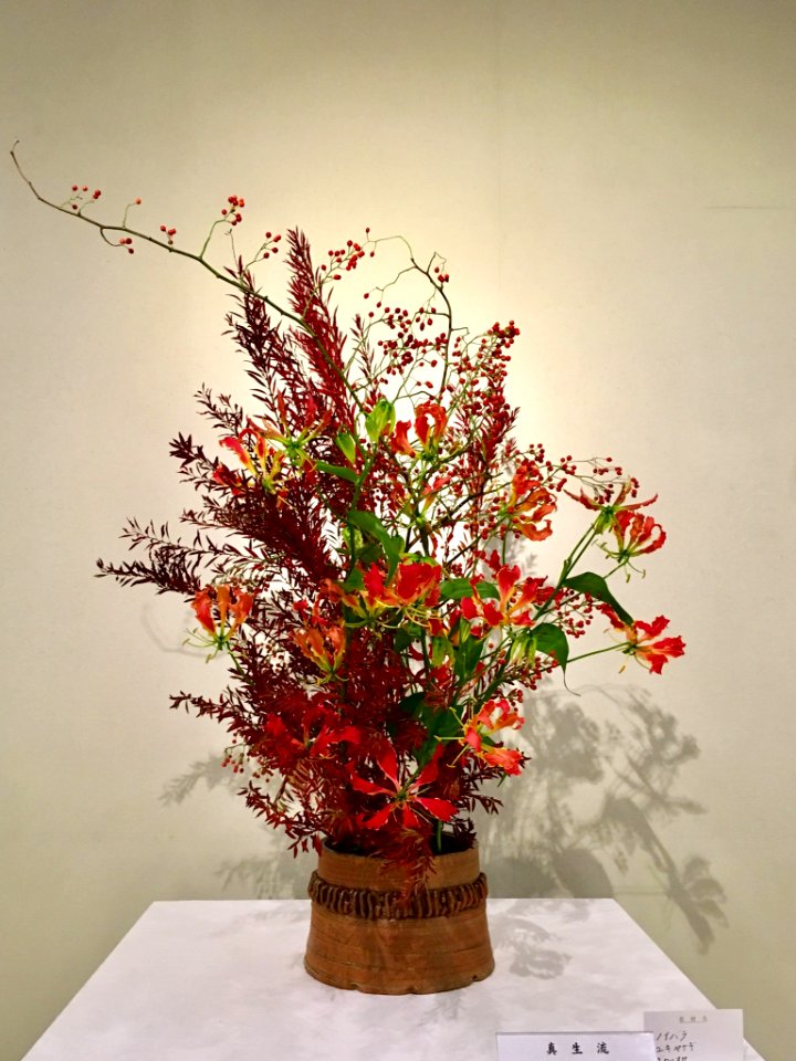 Nagoya Ikebana Art Exhibition Sakae Nov 2018 30