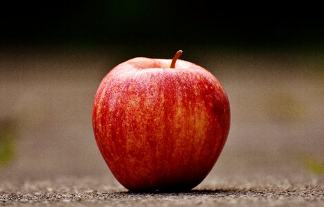Fruit ripe red apple