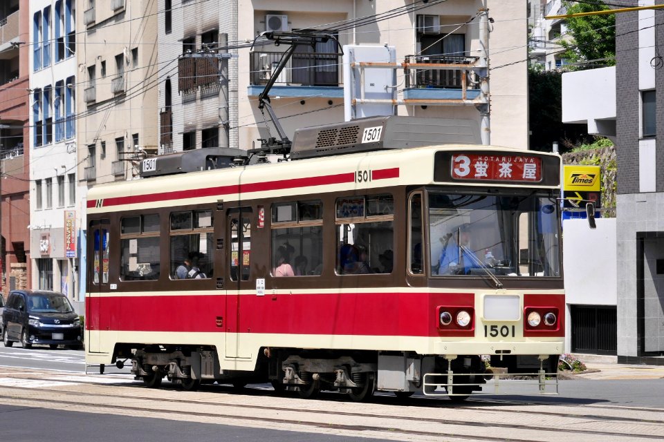 Nagasaki Electric Tramway Type 1500 1501 20180421