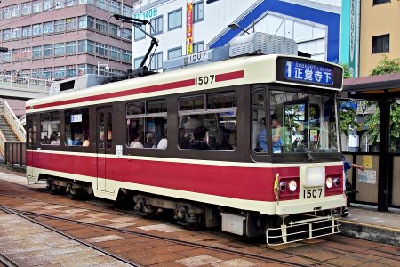 Nagasaki Electric Tramway Type1500A 1507