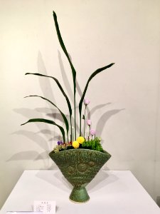 Nagoya Ikebana Art Exhibition Sakae Nov 2018 01