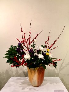 Nagoya Ikebana Art Exhibition Sakae Nov 2018 16