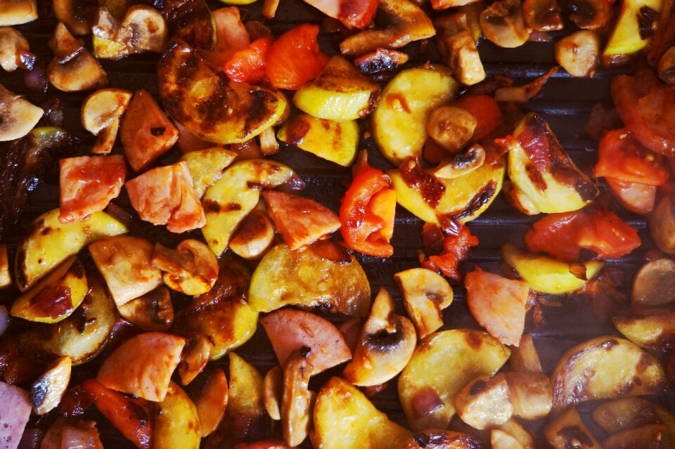 Pan ragout vegetables