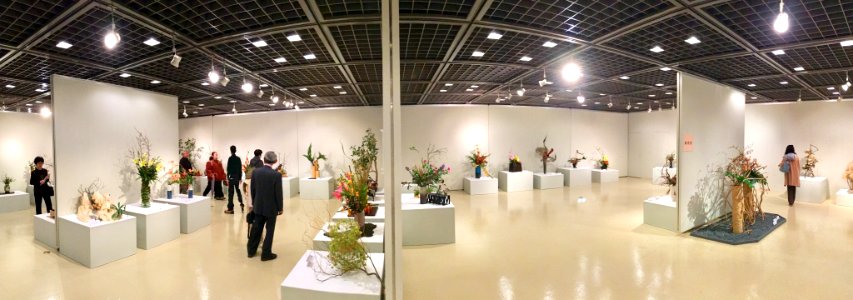 Nagoya Ikebana Art Exhibition Sakae Nov 2018 71