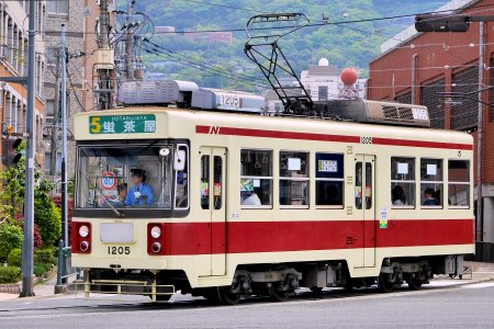 Nagasaki Electric tramway Type 1200A 1205