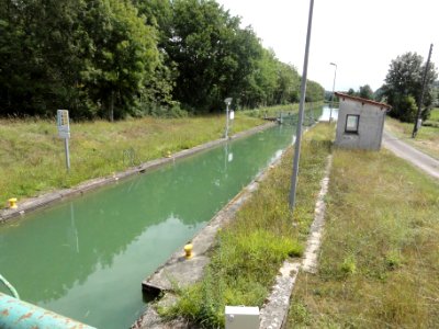 Naix-aux-Forges (Meuse) Canal de la Marne au Rhin, écluse nr 16