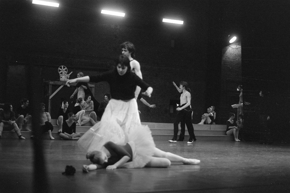 Nationaal Ballet houdt repetitie van Schone Slaapster Stadsschouwburg Amsterda, Bestanddeelnr 925-4369