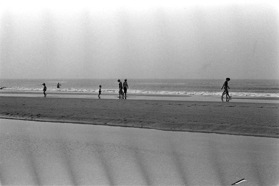 Najaarszon op strand Zandvoort, Bestanddeelnr 924-9631