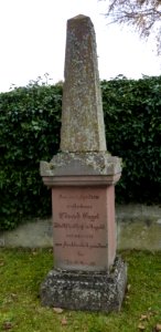 Nagold Friedhof Eduard Engel