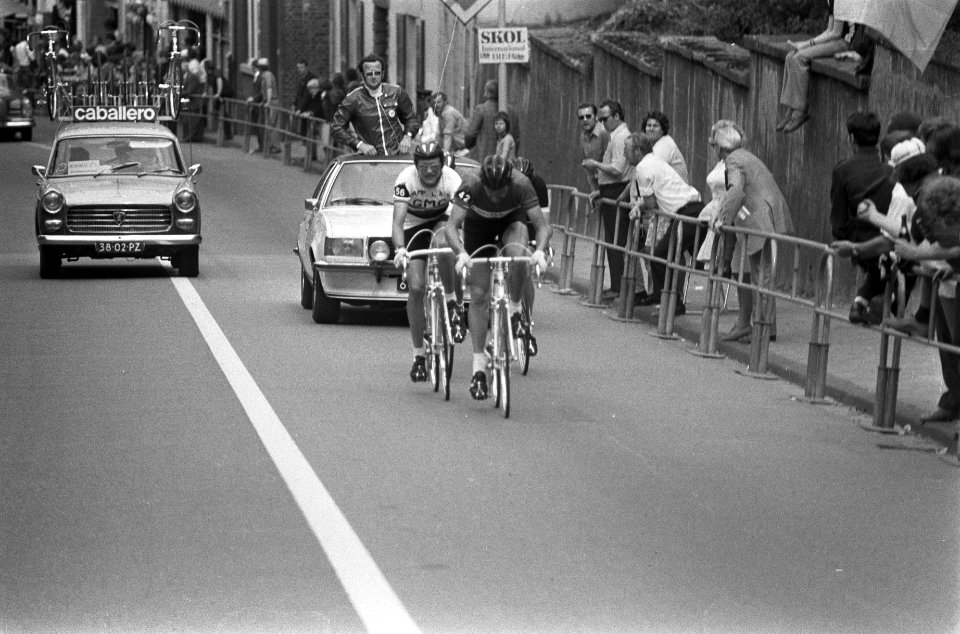 Nationaal Kampioenschap Wielrennen amateurs op de weg te Valkenburg, kopgroep me, Bestanddeelnr 926-5031
